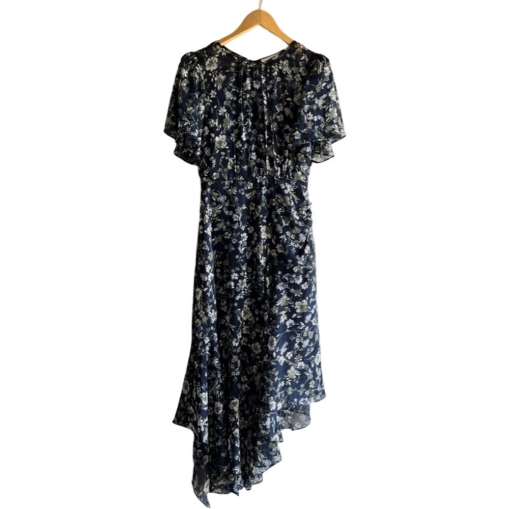 ASTR Asymmetrical Dress Date Night Flowy Floral Fancy Dress M